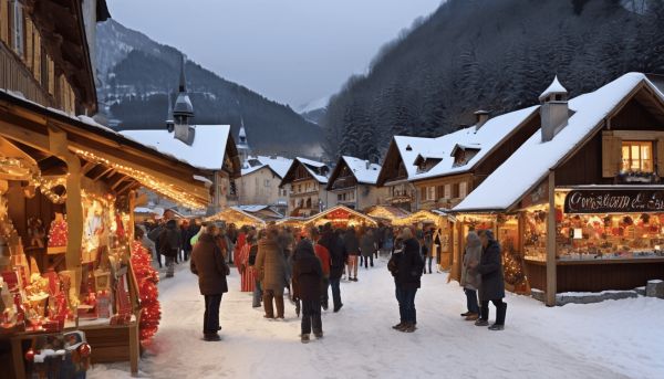 Les incontournables marchés de Noël en Haute-Savoie à visiter