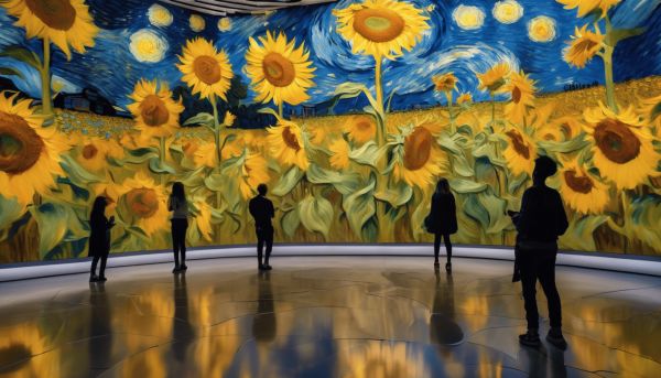 Venez vivre l’immersion artistique à l’exposition van gogh